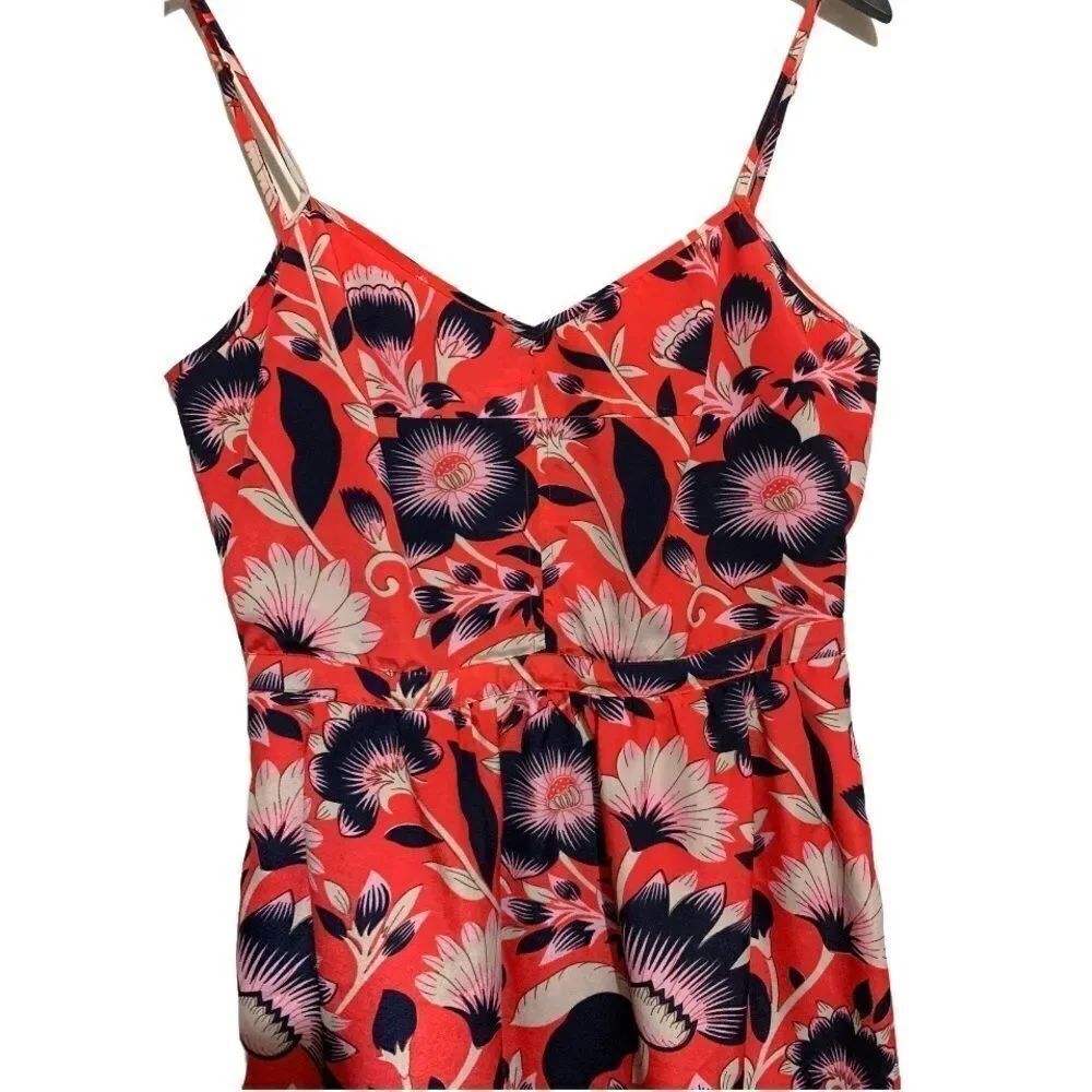 J.Crew Floral Cami Dress Size 6 - Picture 3 of 8